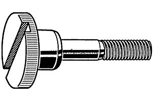 DIN464 SZ Slotted knurled thumb screws with collar TYPE SZ 開(kāi)槽滾花螺釘