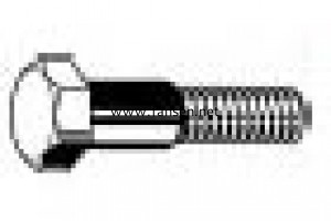 DIN609 Hexagon fitted bolts,long thread 外六角塞打螺釘