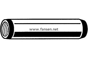 DIN7979 Parallel pin with internal thread hardened TYPE C內(nèi)螺紋圓柱銷-熱處理 C型